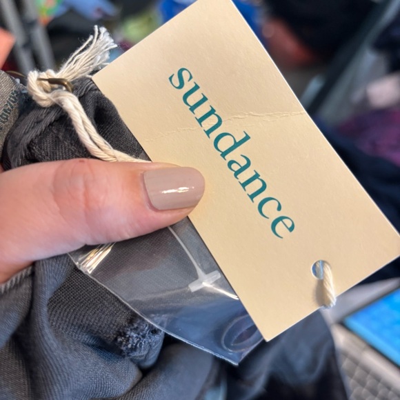 NWT Sundance Gray Wide Leg Lyocell Pants‎ Size 10 Petite - Picture 9 of 9